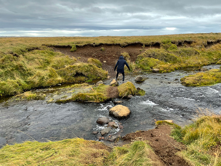 Svödufoss-Wanderweg