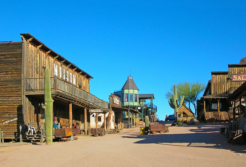 Goldfield Ghost Town Geisterstadt Arizona